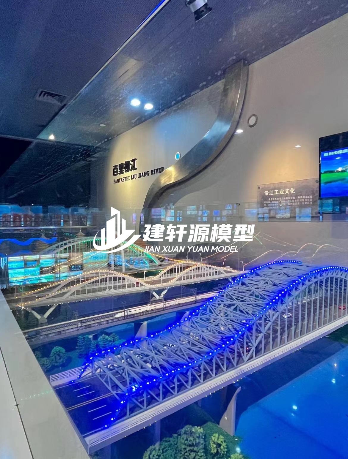 江阳桥梁模型制作